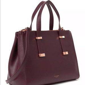 Ted Baker London Judiith - Burgundy Tote Bag